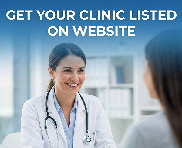 Get your clinic listed on the website